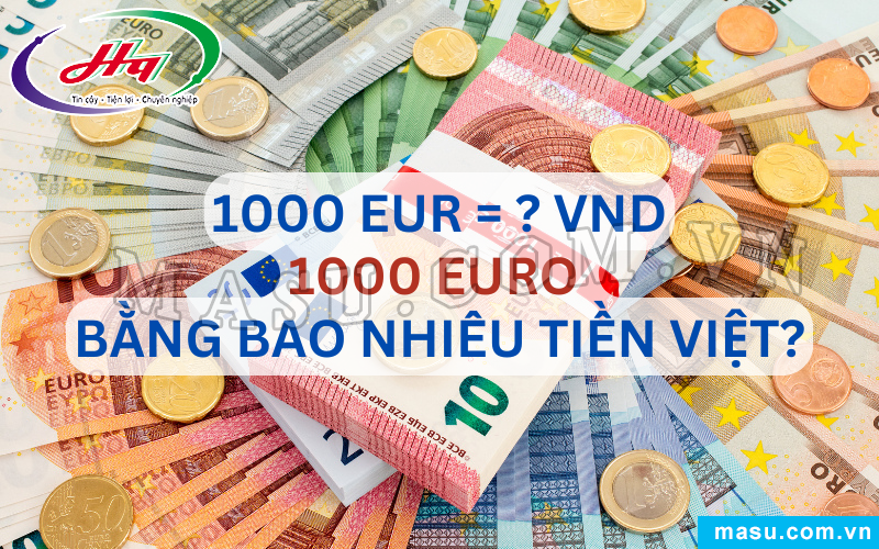 1.000 EURO bao nhiêu tiền Việt?