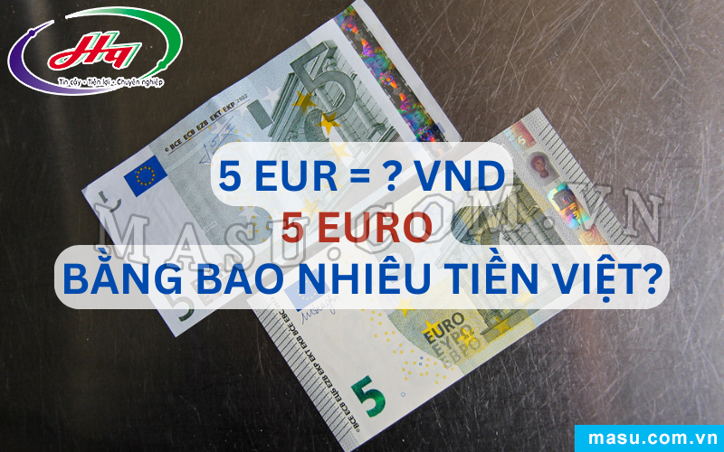 5 EURO bao nhiêu tiền Việt?