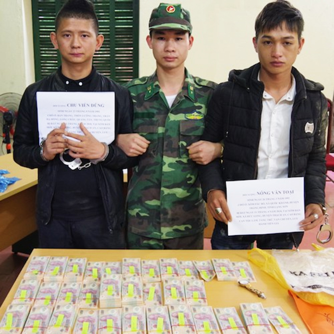 500 triệu đồng tiền giả từ Trung Quốc tiếp tục về Việt Nam