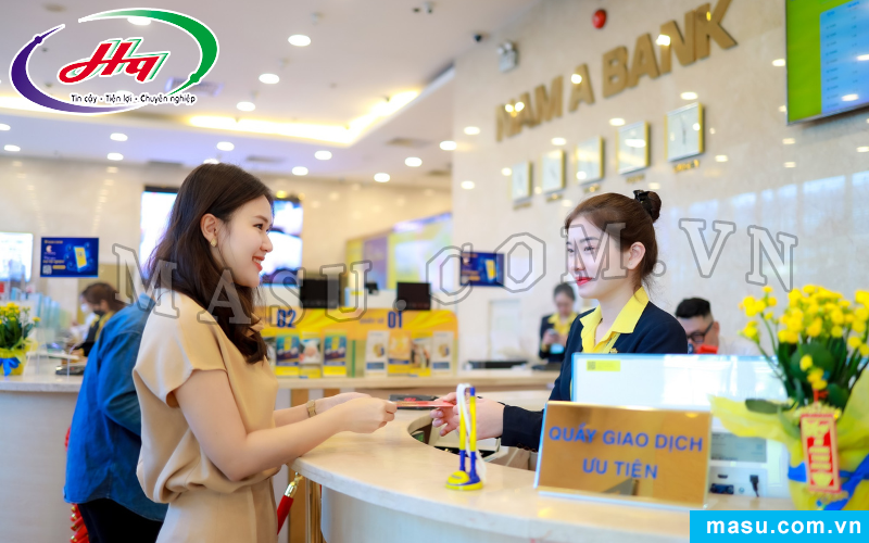 NAM A BANK luôn chú trọng đầu tư các thiết bị vật tư 