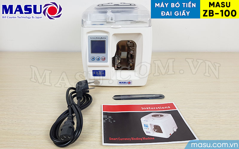 Mua máy bó tiền MASU ZB-100 tại công ty BIGMART