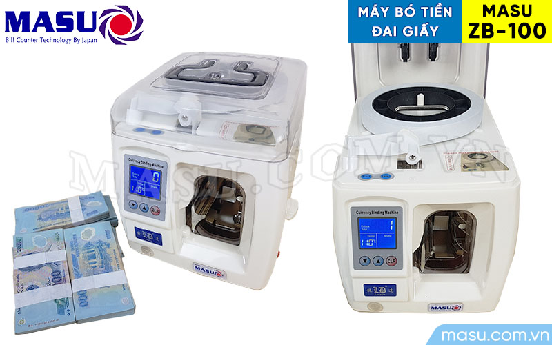 Máy bó tiền đai giấy tự động MASU ZB-100