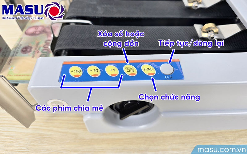 Bàn phím điều khiển dễ sử dụng