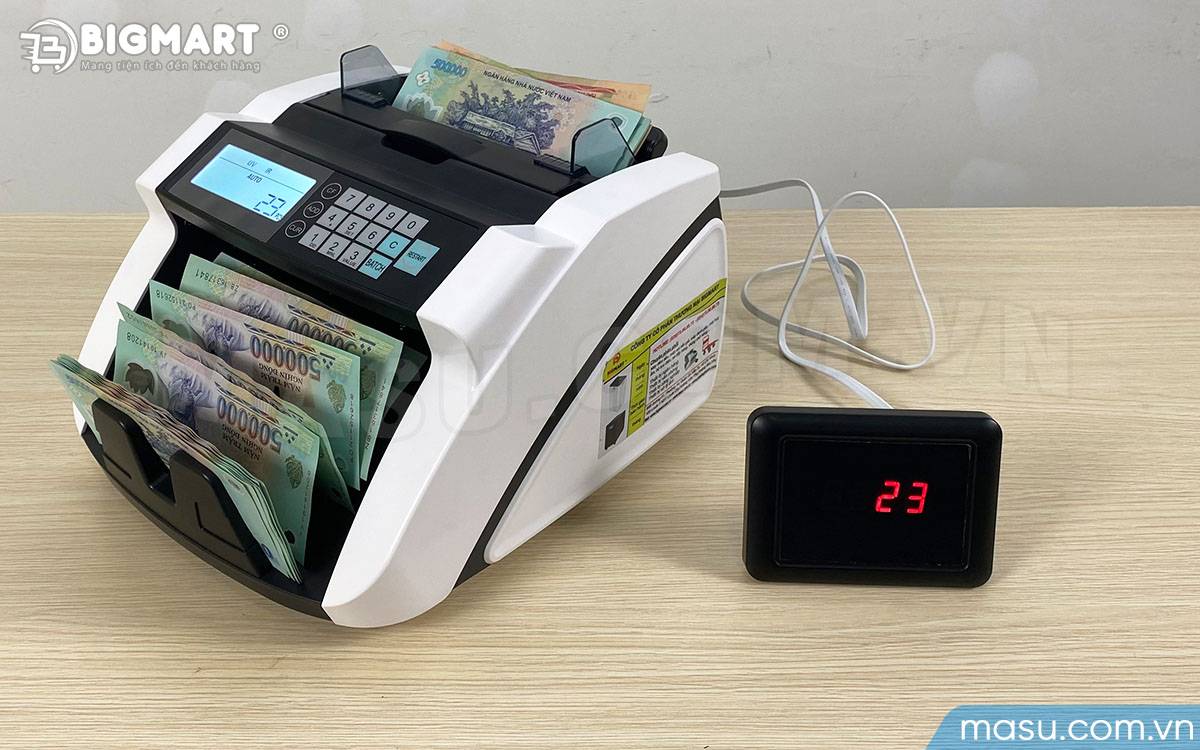 XD-2250C có kèm theo sẵn mặt số kéo dài tiện lợi