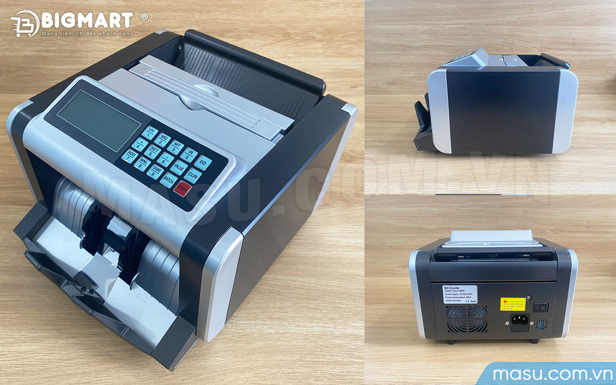 Thiết kế máy đếm tiền Misuri 2800C