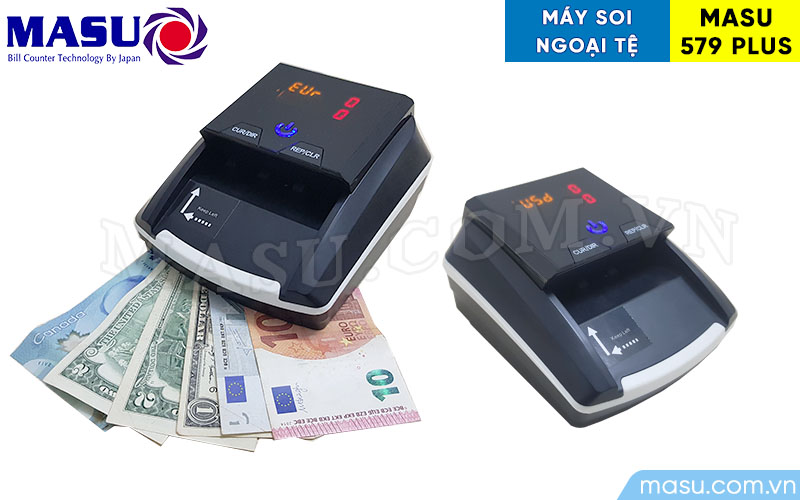 Máy soi ngoại tệ MASU 579 Plus