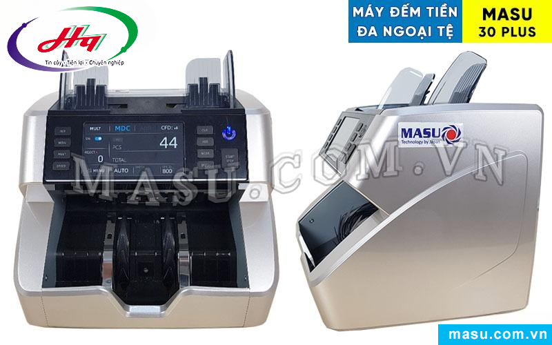 Máy đếm tiền Masu 30 Plus với ưu điểm thiết kế gọn nhẹ