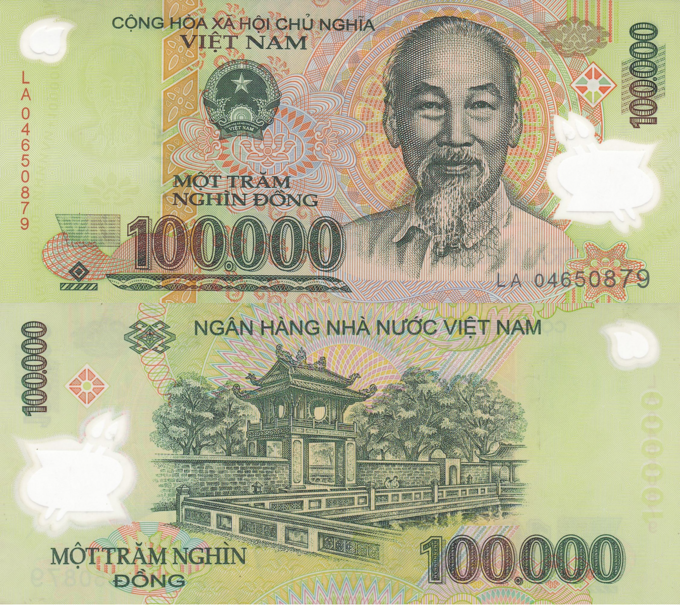 Tiền Việt Nam mệnh giá 100.000 đồng