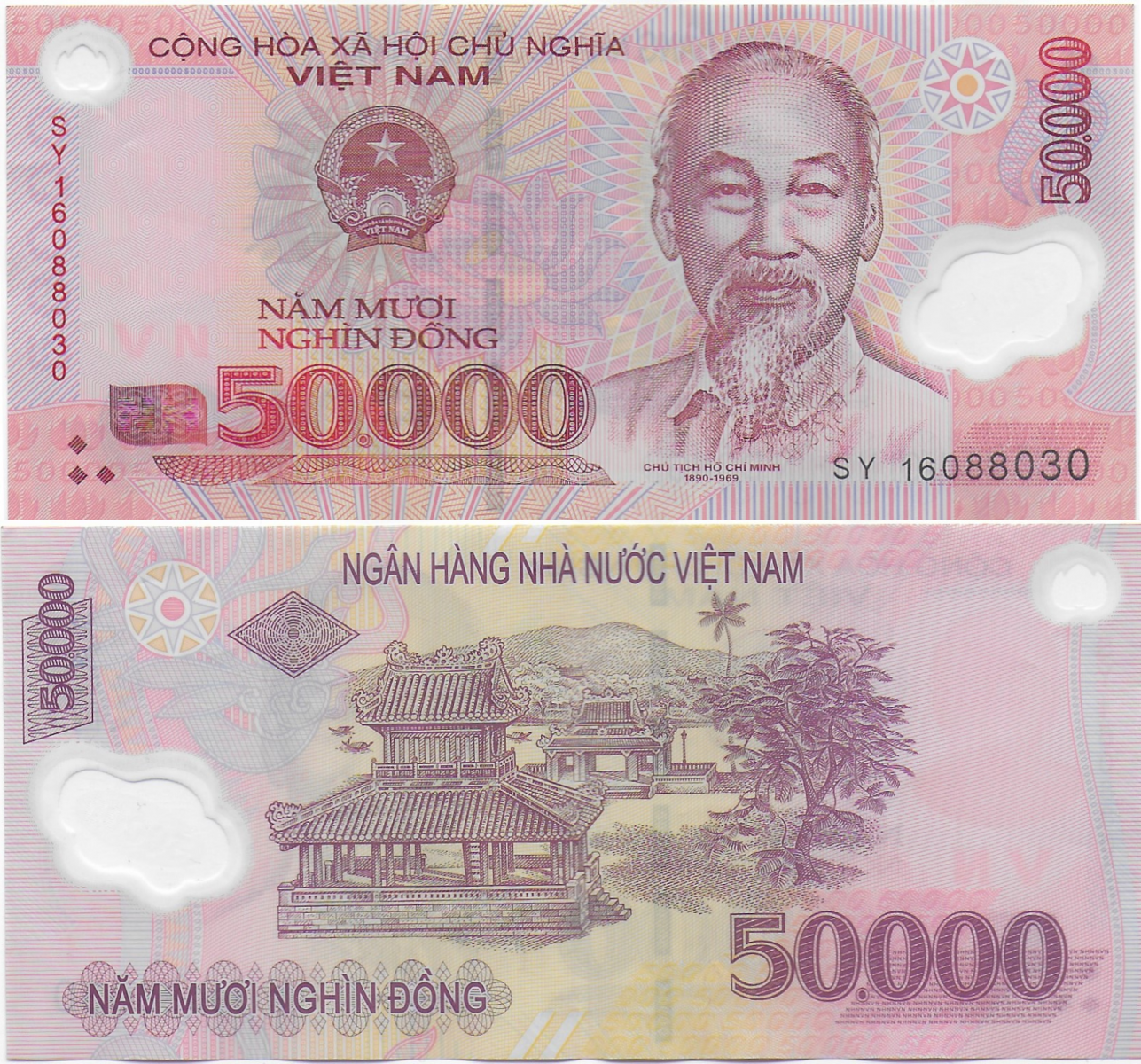 Tiền Việt Nam mệnh giá 50.000đ