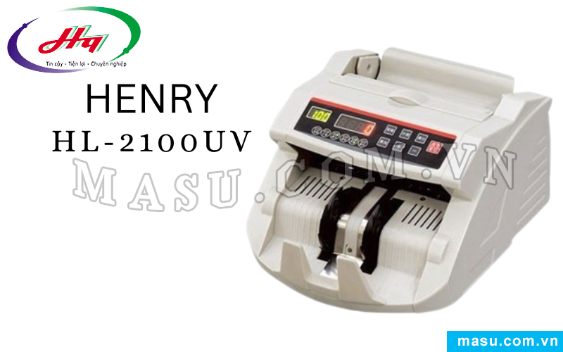 Máy đếm tiền Henry HL-2100UV