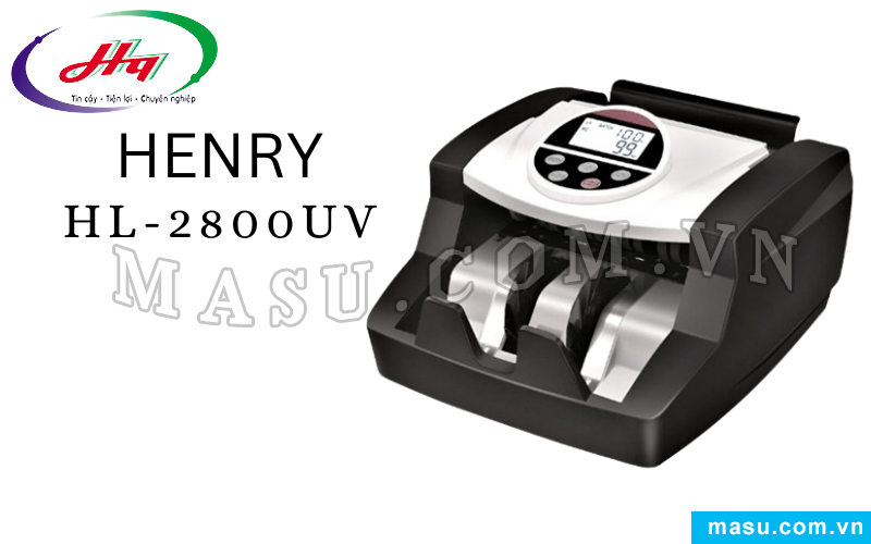 Máy đếm tiền Henry HL-2800UV