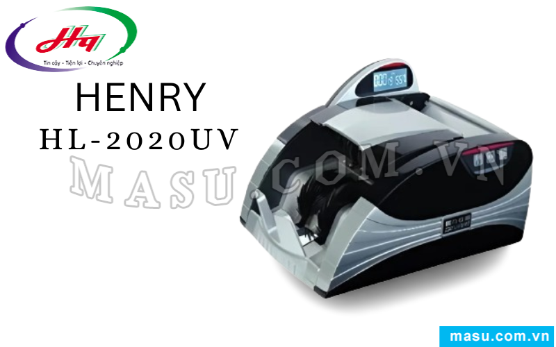 Máy đếm tiền Henry HL-2020UV