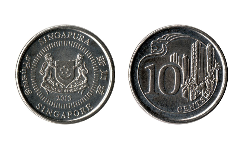 Đồng xu 10 cent Singapore