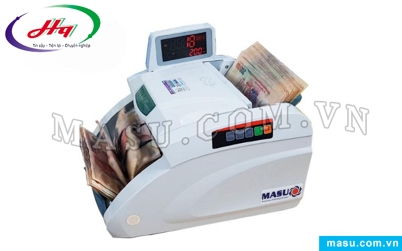 Máy đếm tiền Masu 5688 là model bán chạy tại Bắc Giang