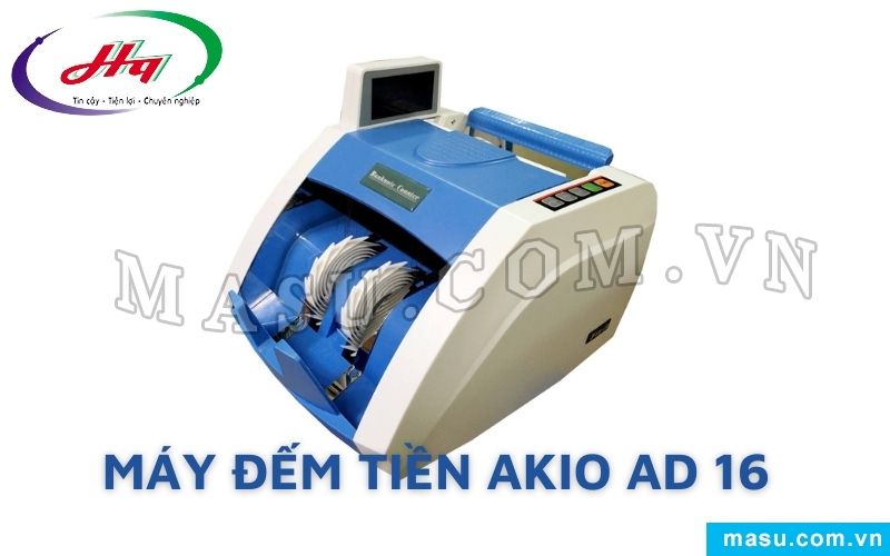 Máy đếm tiền Akio AD 16 ~ Giá tham khảo: 8,650,000VNĐ