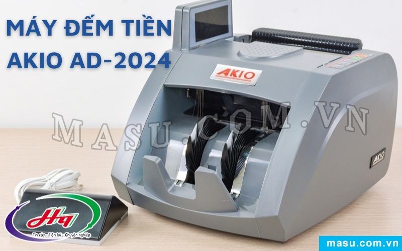 Máy Đếm Tiền Akio AD-2024 ~ Giá tham khảo:  7,770,000đ