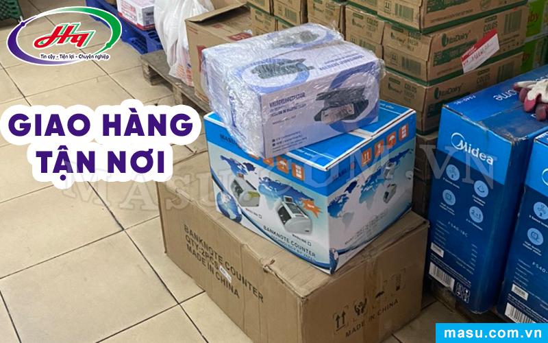 Giao máy đếm tiền Phú Giáo