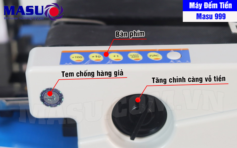 Máy đếm tiền chính hãng