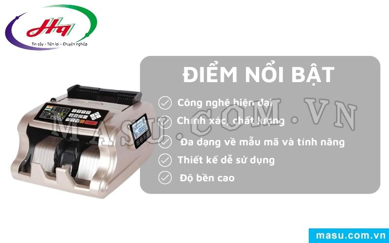 Điểm nổi bật của máy đếm tiền Hofa so với những thương hiệu khác