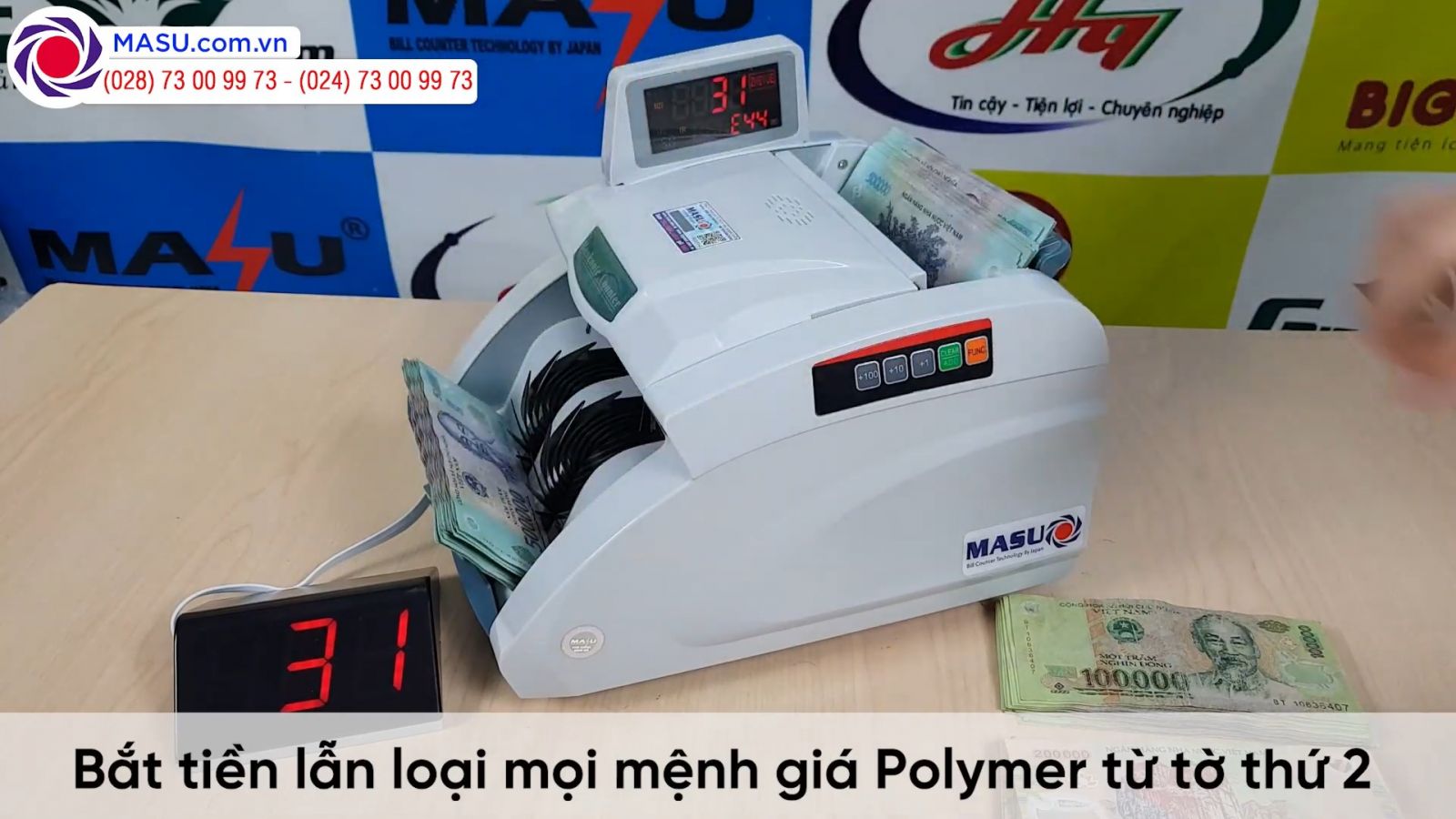 Máy đếm tiền MASU 5688