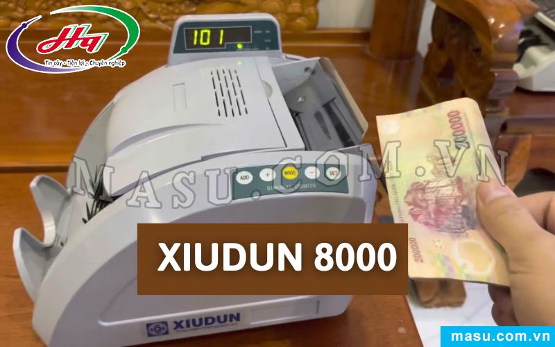  Máy đếm tiền Xiudun 8000