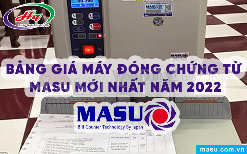Giá Máy đóng chứng từ MASU