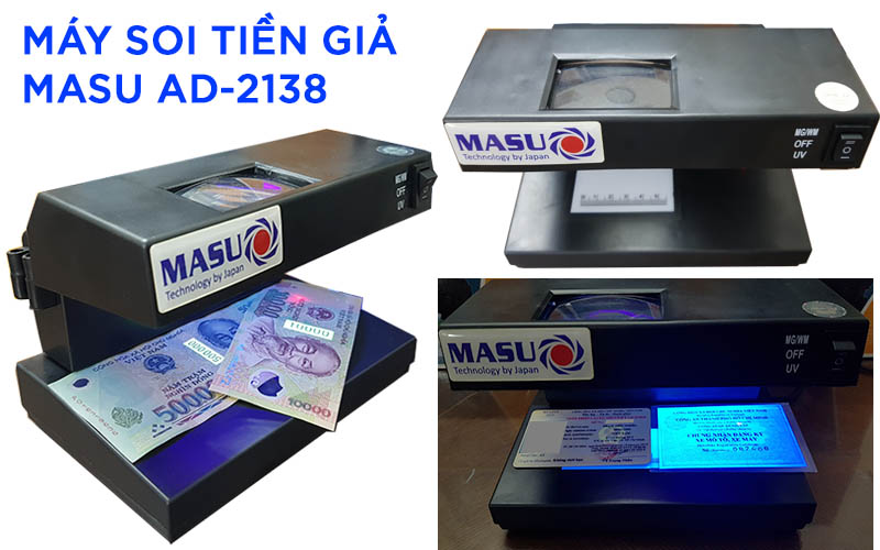 Máy soi tiền giả MASU AD-2138