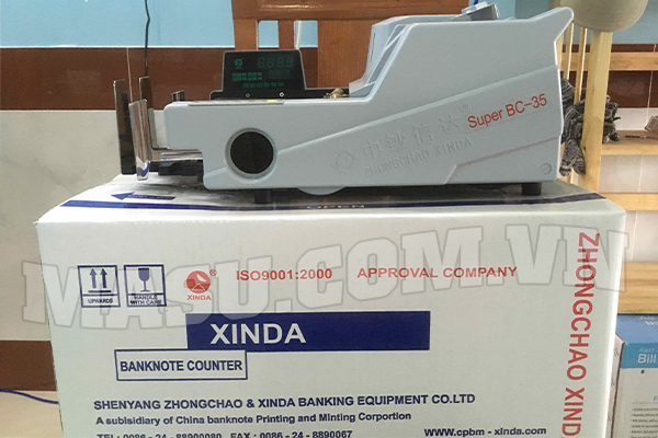 So sánh máy đếm tiền Xinda Super BC 35