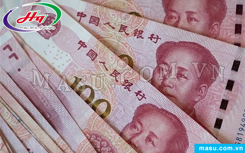 Đổi tiền Trung Quốc sang tiền Việt dựa trên tỷ giá mới nhất