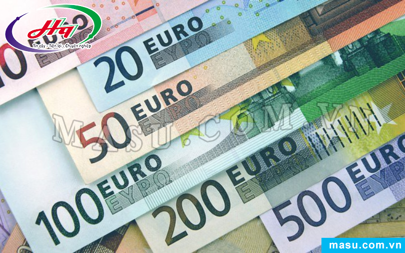 Bảng quy đổi các mệnh giá Euro phổ biến