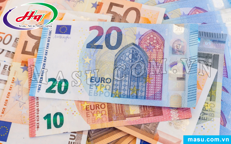 Các mệnh giá phổ biến tiền Euro khi đổi qua tiền Việt