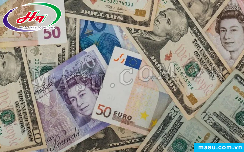 Tiền Euro so với các đồng tiền khác trên thế giới