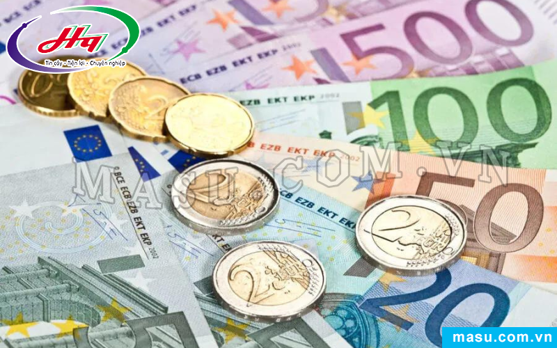 Các mệnh giá Euro phổ biến hiện nay